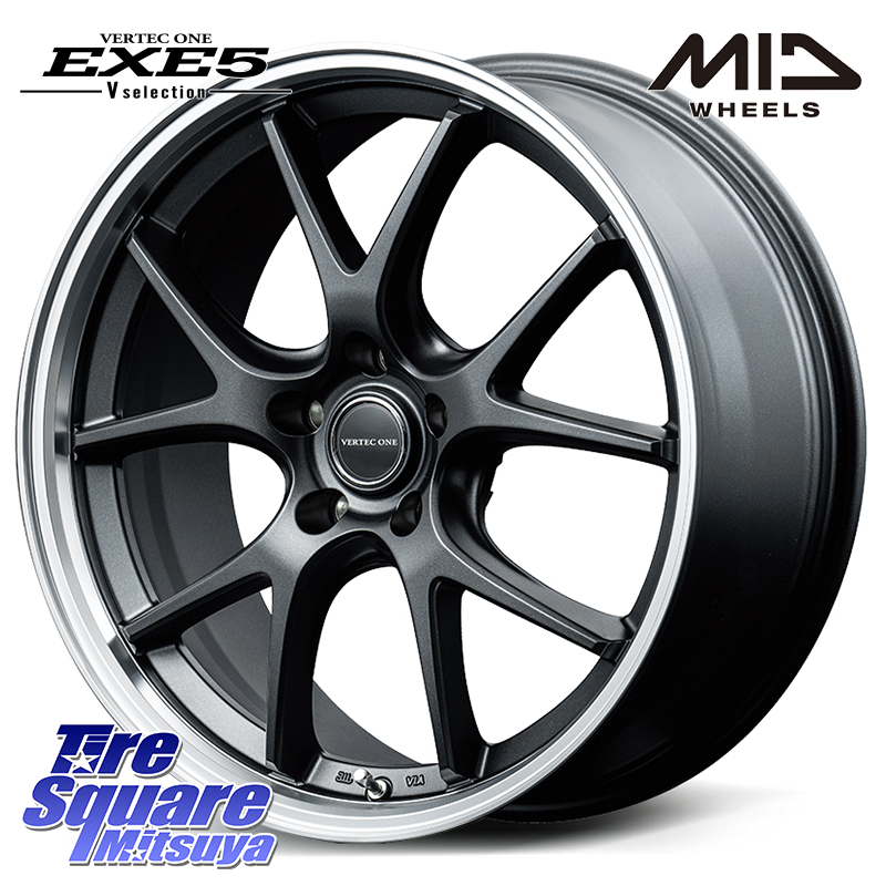 MID VERTEC ONE EXE5 Vselection ホイール 18インチの商品写真